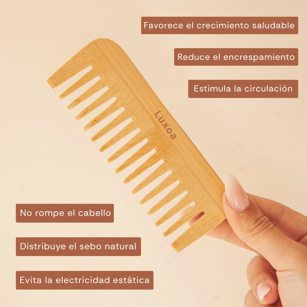 Luxoa - Peine de madera