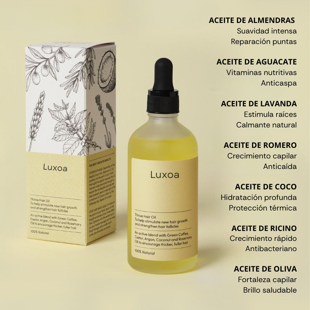 Luxoa - Aceite termo-hidratante